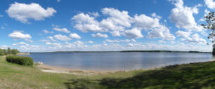 Panorama Senftenberger See und Sandstrand